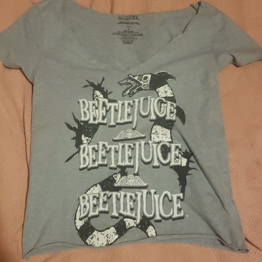 Beetlejuice Torn Teeshirt